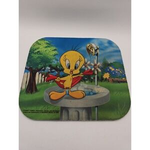 VTG 1996 Looney Tunes Tweety Bird Bath Mouse Pad